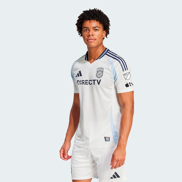 San Diego FC adidas 2025 Woven Into One Authentic Jersey - White