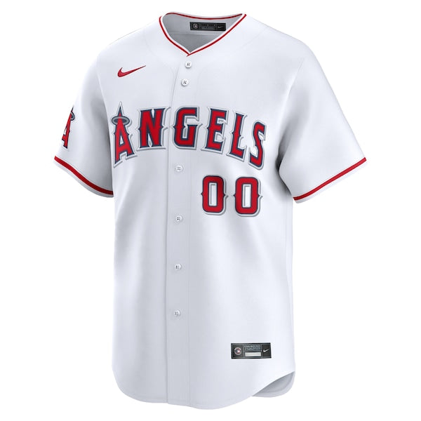 Los Angeles Angels Nike Youth Home Custom Limited Jersey - White