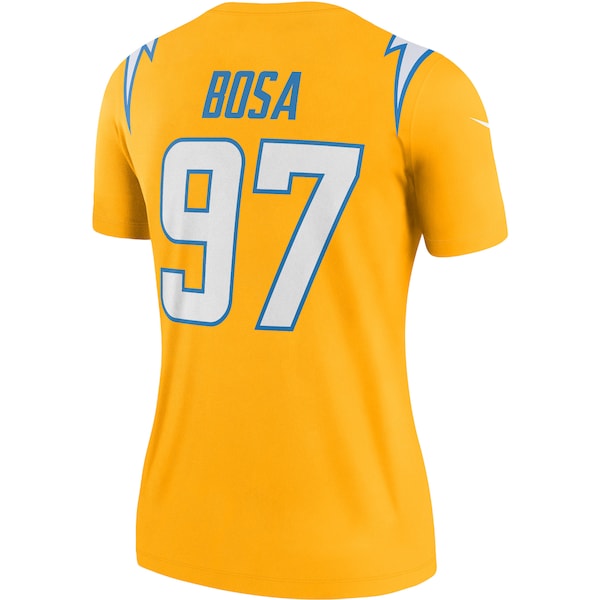 Joey Bosa Los Angeles Chargers Nike Women's Inverted Legend Jersey - Gold