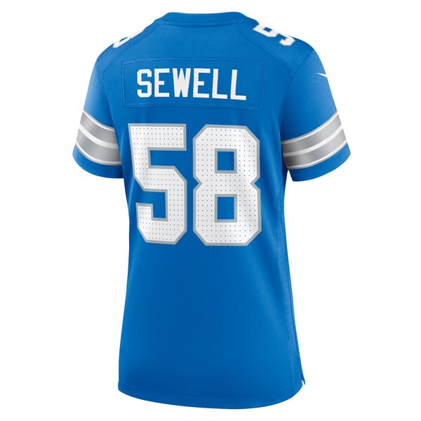 Penei Sewell Detroit Lions Nike Women's Game Jersey - Blue