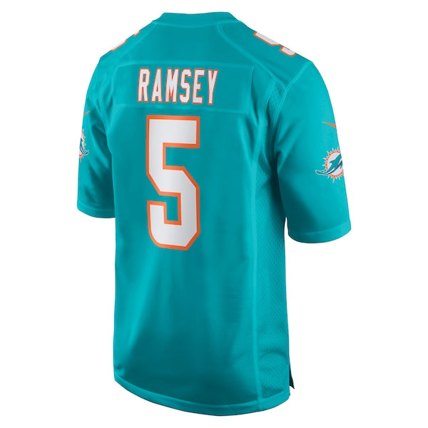 Jalen Ramsey Miami Dolphins Nike Team Color Game Jersey - Aqua Youth M