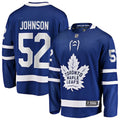 Reese Johnson Toronto Maple Leafs  Home Breakaway Jersey - Blue