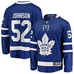 Reese Johnson Toronto Maple Leafs  Home Breakaway Jersey - Blue
