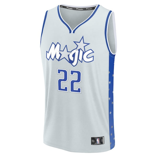 Franz Wagner Orlando Magic  Youth 2025/26 City Edition Fast Break Jersey - Silver