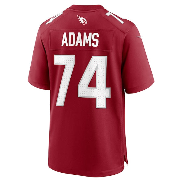 Isaiah Adams Arizona Cardinals Nike Team Game Jersey -  Cardinal