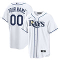 Tampa Bay Rays Nike Home Custom Replica Jersey - White
