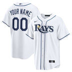 Tampa Bay Rays Nike Home Custom Replica Jersey - White