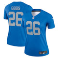 Jahmyr Gibbs Detroit Lions Nike Women's Alternate Legend Player Performance Top -  Blue