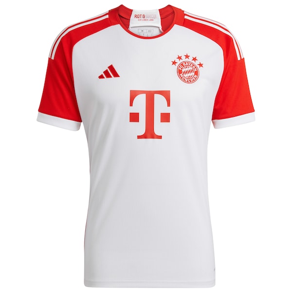 Bayern Munich adidas Youth 2023/24 Home Replica Jersey - White