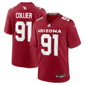 L.J. Collier Arizona Cardinals Nike Team Game Jersey -  Cardinal