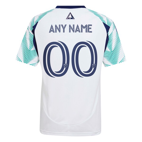 New England Revolution adidas Youth 2025 Eastern White Pine x Flag of New England Replica Custom Jersey - White