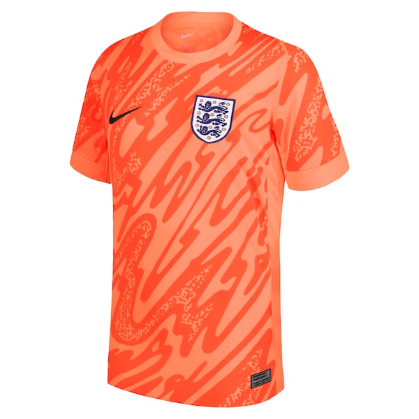 England National Team Nike Youth 2024 Goalkeeper Replica Stadium Jersey - Orange