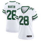 Curtis Martin New York Jets Nike Women's Legacy Retired Player Game Jersey - White/Green