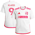 João Klauss St. Louis City SC adidas Youth 2024 The Confluence Kit Replica Player Jersey - White