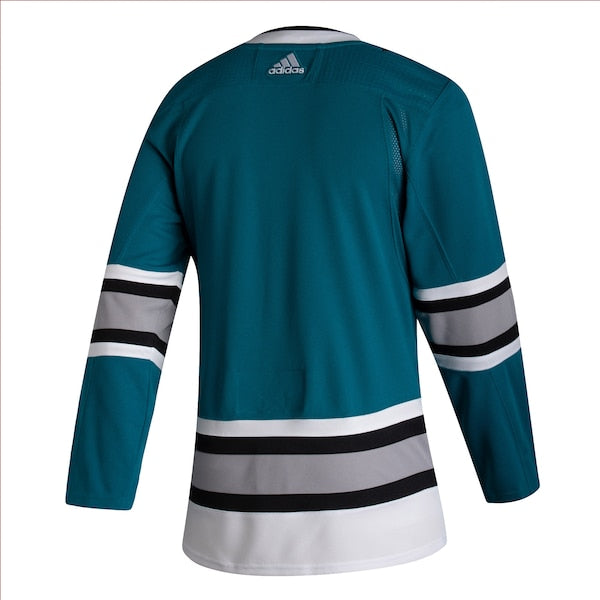 San Jose Sharks adidas 30th Anniversary Authentic Jersey - Teal