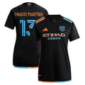 Thiago Martins New York City FC adidas Women's 2024 24/7 Kit Replica Player Jersey - Black