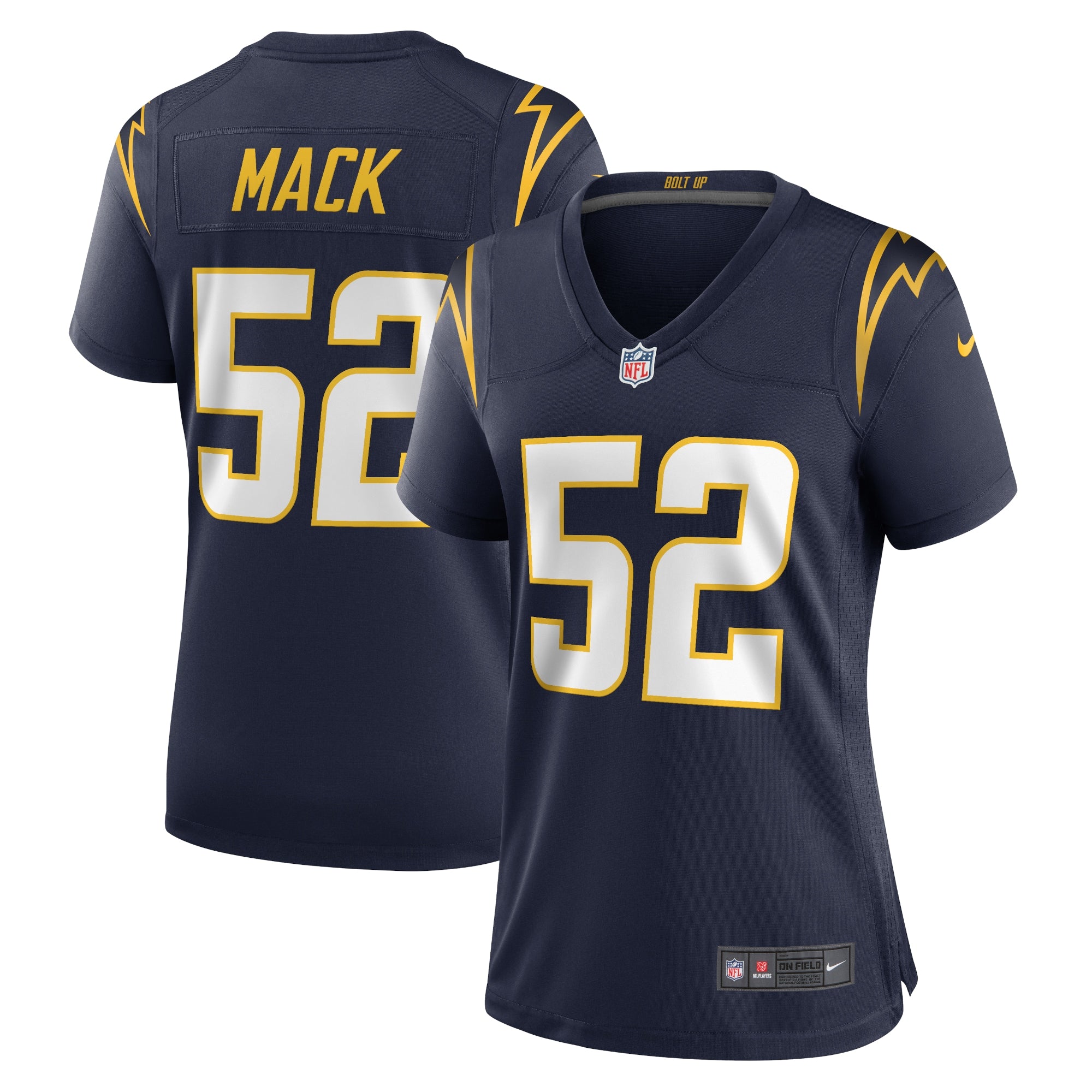 Khalil Mack Los Angeles Chargers Nike Women's Alternate Game Jersey - Royal/Navy