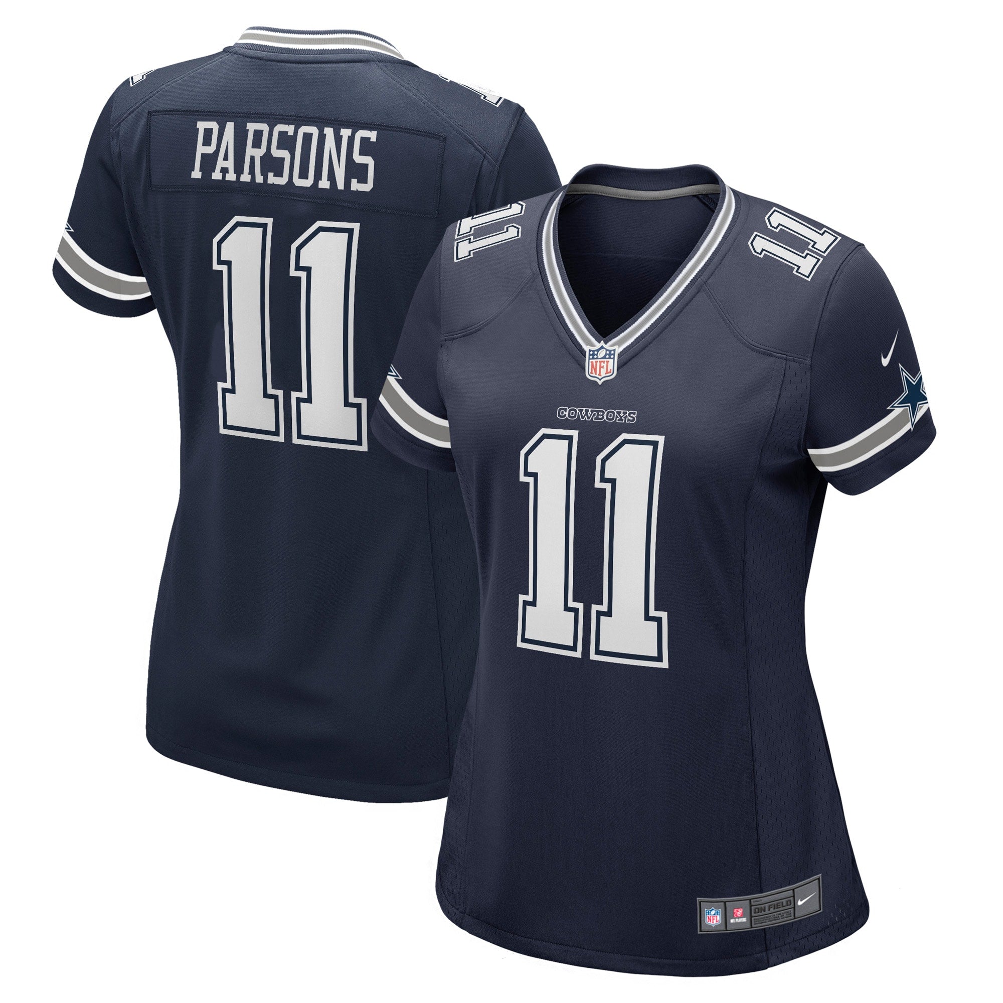 Micah Parsons Dallas Cowboys Nike Women's Alternate Game Jersey - White/Navy