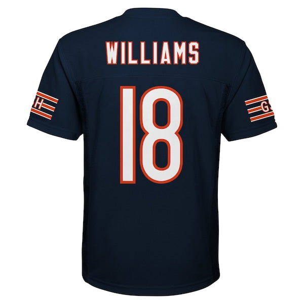 Caleb Williams Chicago Bears Youth Replica Player Jersey - Navy
