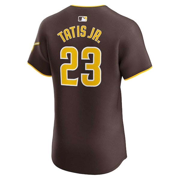 Fernando Tatis Jr. San Diego Padres Nike Road Elite Player Jersey - Brown