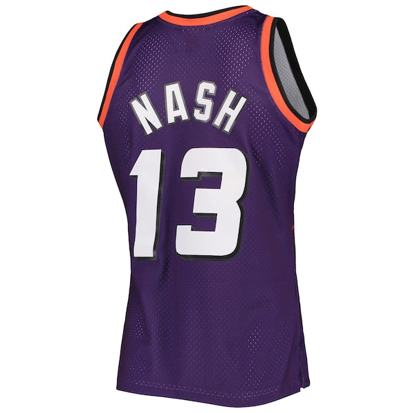 Steve Nash Phoenix Suns 1996/97 Hardwood Classics Swingman Jersey - Purple