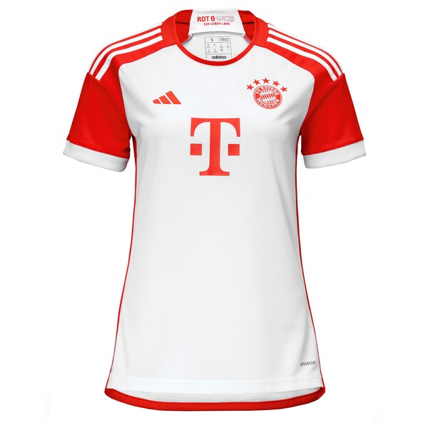Kim Min-jae Bayern Munich adidas Women's 2023/24 Home Replica Jersey - White/Black