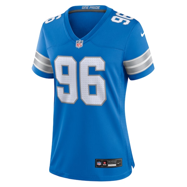 Kyle Peko Detroit Lions Nike Women's Game Jersey -  Blue