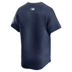 Seattle Mariners Nike Road Limited Jersey - Navy/Aqua