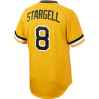 Willie Stargell Pittsburgh Pirates Cooperstown Collection Authentic Jersey - Gold
