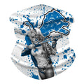 DETROIT LIONS & HARLEY QUINN FACE MASK BANDANAS