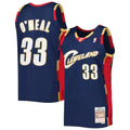 Shaquille O'Neal Cleveland Cavaliers Hardwood Classics 2009/10 Jersey - Navy