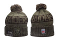 LAS VEGAS RAIDERS SALUTE TO SERVICE KNIT HAT
