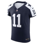 Micah Parsons Dallas Cowboys Nike Alternate Vapor F.U.S.E. Elite Jersey - Navy