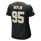 Jack Heflin New Orleans Saints Nike Women's Team Game Jersey -  Black