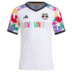 New York Red Bulls adidas 2024 Pride Pre-Match Top - White