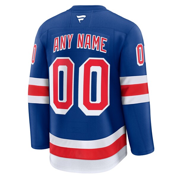 New York Rangers  Home Premium Custom Jersey - Royal/Navy/White