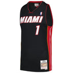 Chris Bosh Miami Heat  2012/13 Hardwood Classics Swingman Jersey - Black