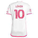 Eduard Löwen St. Louis City SC adidas 2024 The Confluence Kit Authentic Player Jersey - White