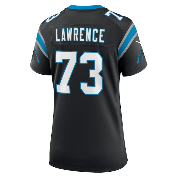 Rashard Lawrence Carolina Panthers Nike Women's  Game Jersey -  Black