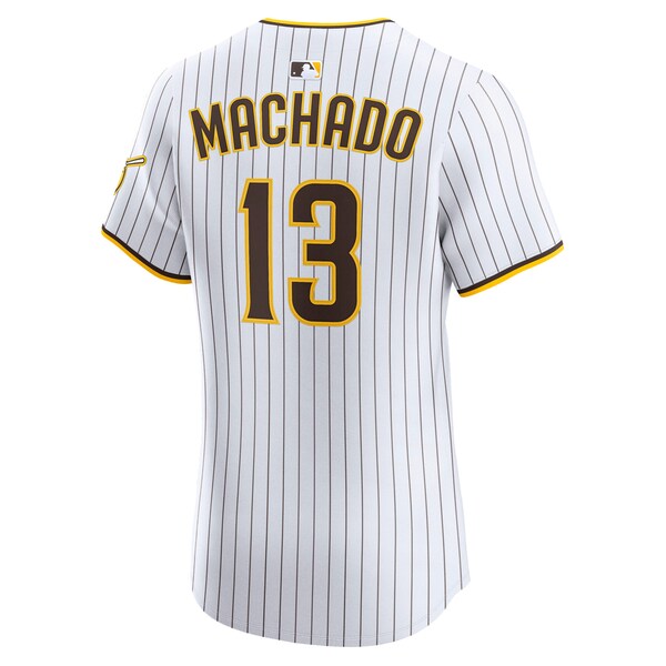 Manny Machado San Diego Padres Nike Home Elite Player Jersey - White/Brown