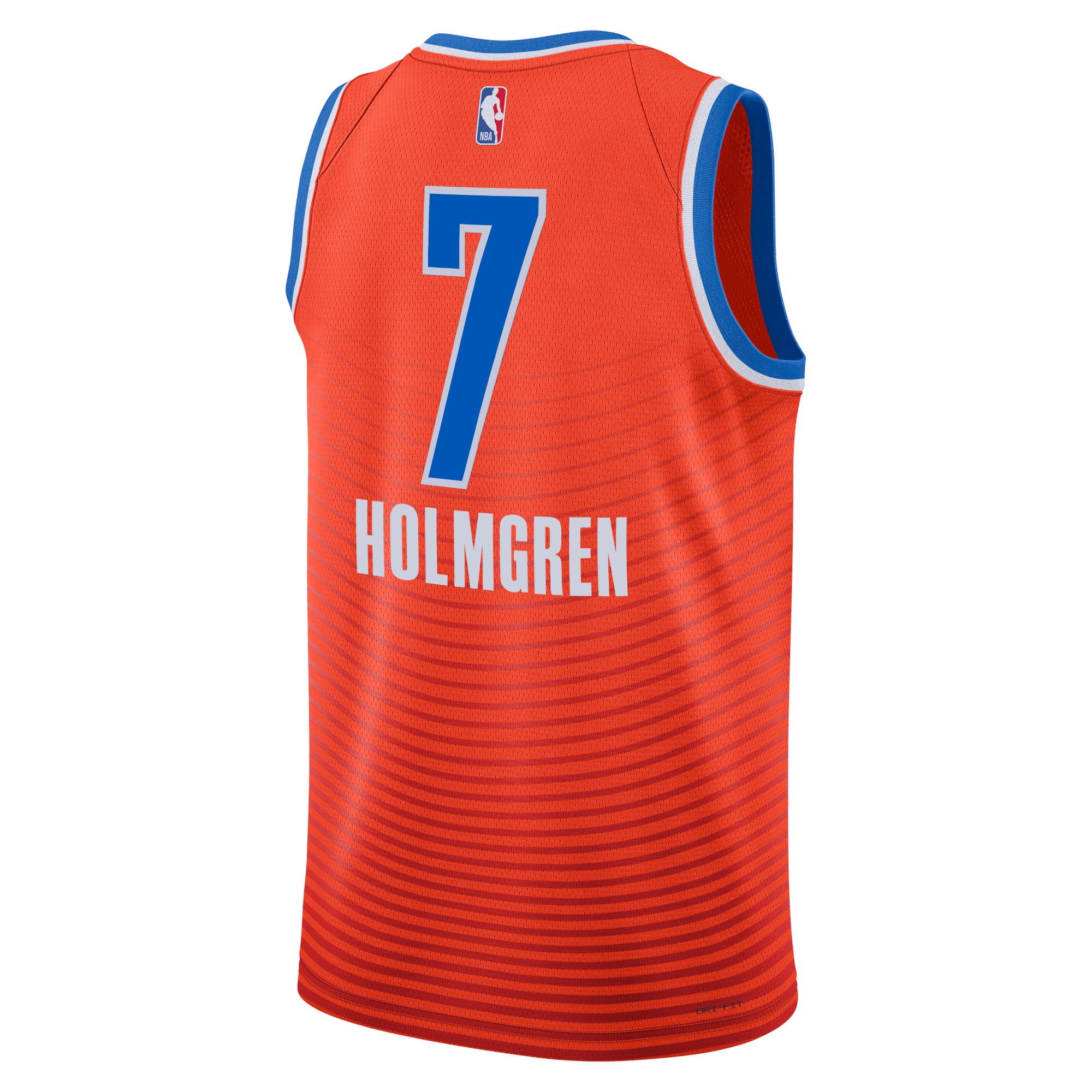 Chet Holmgren Oklahoma City Thunder Nike Swingman Jersey - City Edition - Orange