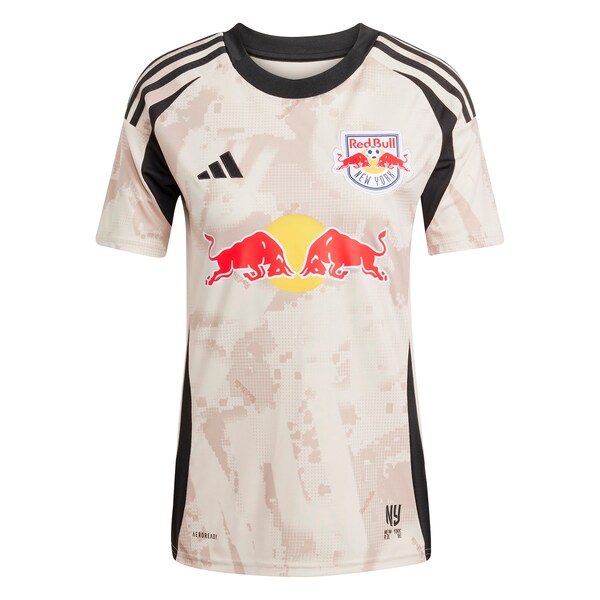 Daniel Edelman New York Red Bulls adidas Women's 2025 Stone Kit Replica Player Jersey - Tan
