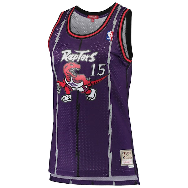 Vince Carter Toronto Raptors Women's 1998/99 Hardwood Classics Swingman Jersey - Purple