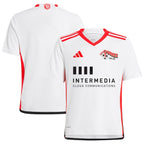 San Jose Earthquakes adidas Youth 2024 The 50 Kit Replica Jersey - White