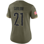 Sean Taylor Washington Commanders Nike Women's 2022 Salute To Service Retired Player Limited Jersey - Olive