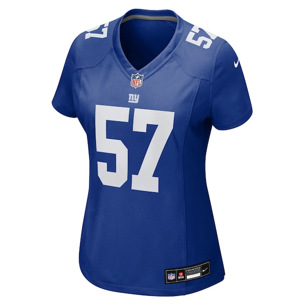 Chauncey Golston New York Giants Nike Women's Team Game Jersey -  Royal