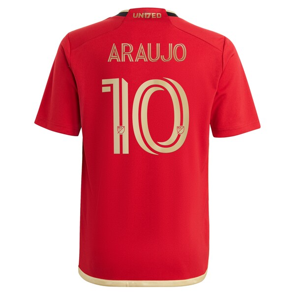 Luiz Araújo Atlanta United FC adidas Youth 2024 The 17s' Kit Replica Jersey - Black