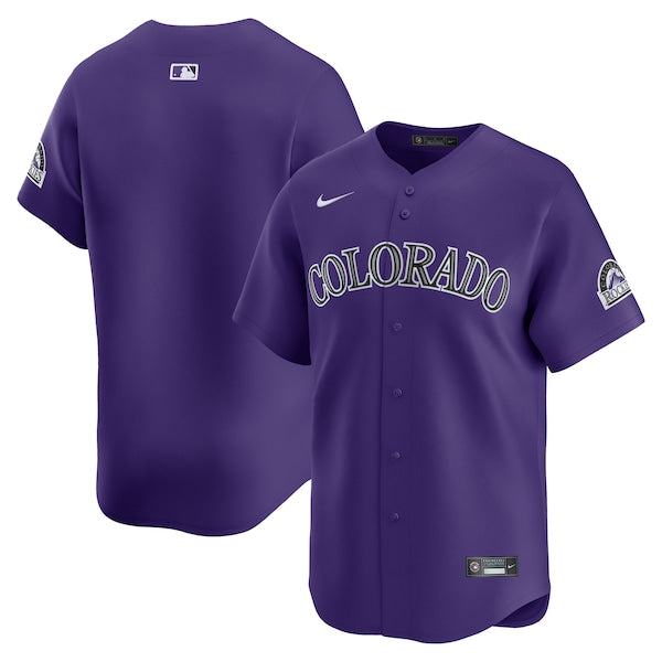 Colorado Rockies Nike Alternate Limited Jersey - Purple