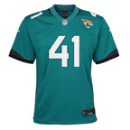 Josh Hines-Allen Jacksonville Jaguars Nike Youth Team Game Jersey - Teal