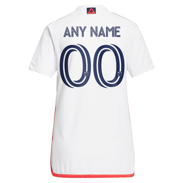 New England Revolution adidas Women's 2024 Defiance Replica Custom Jersey - White